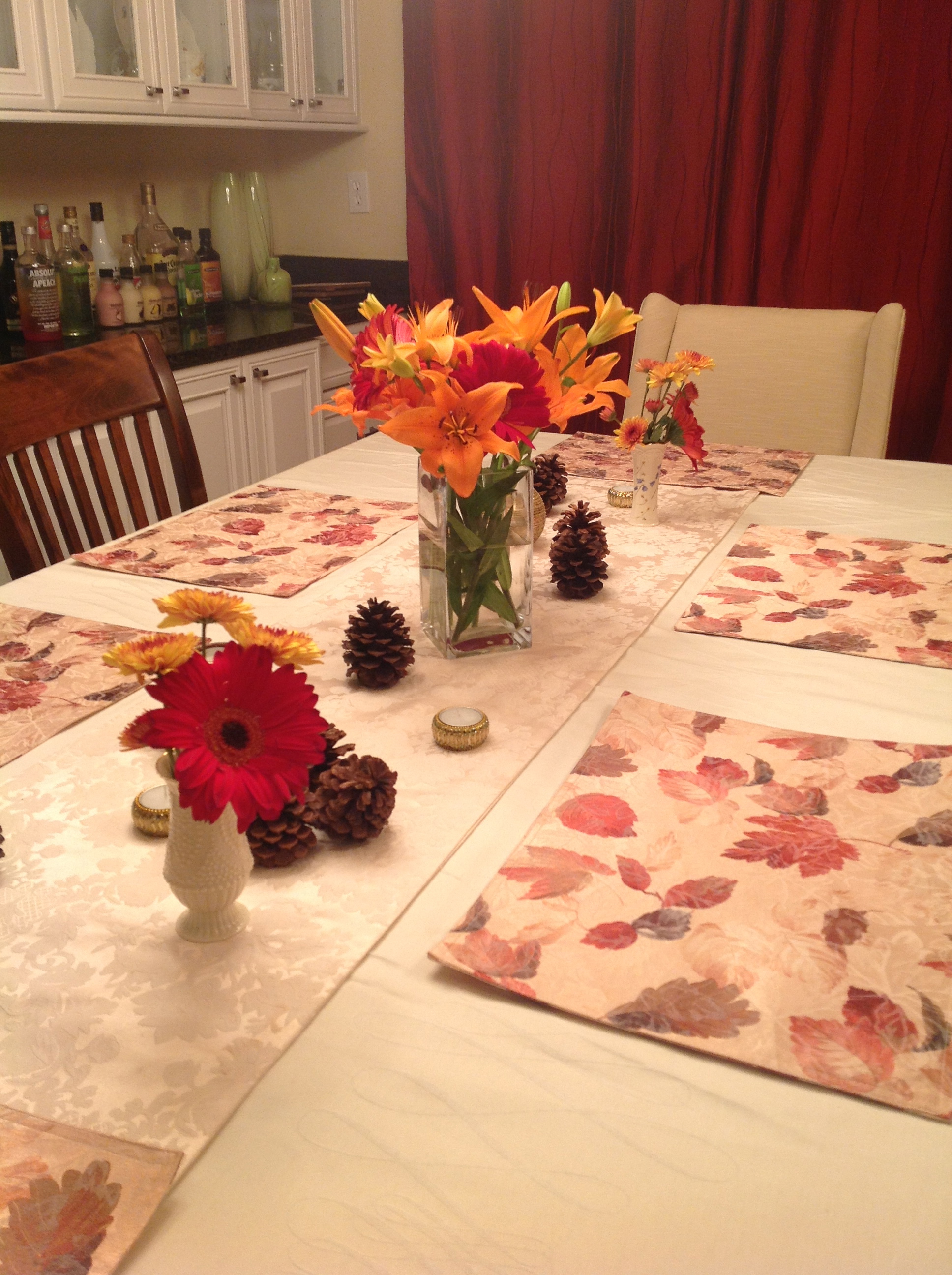 my simple table setting!
