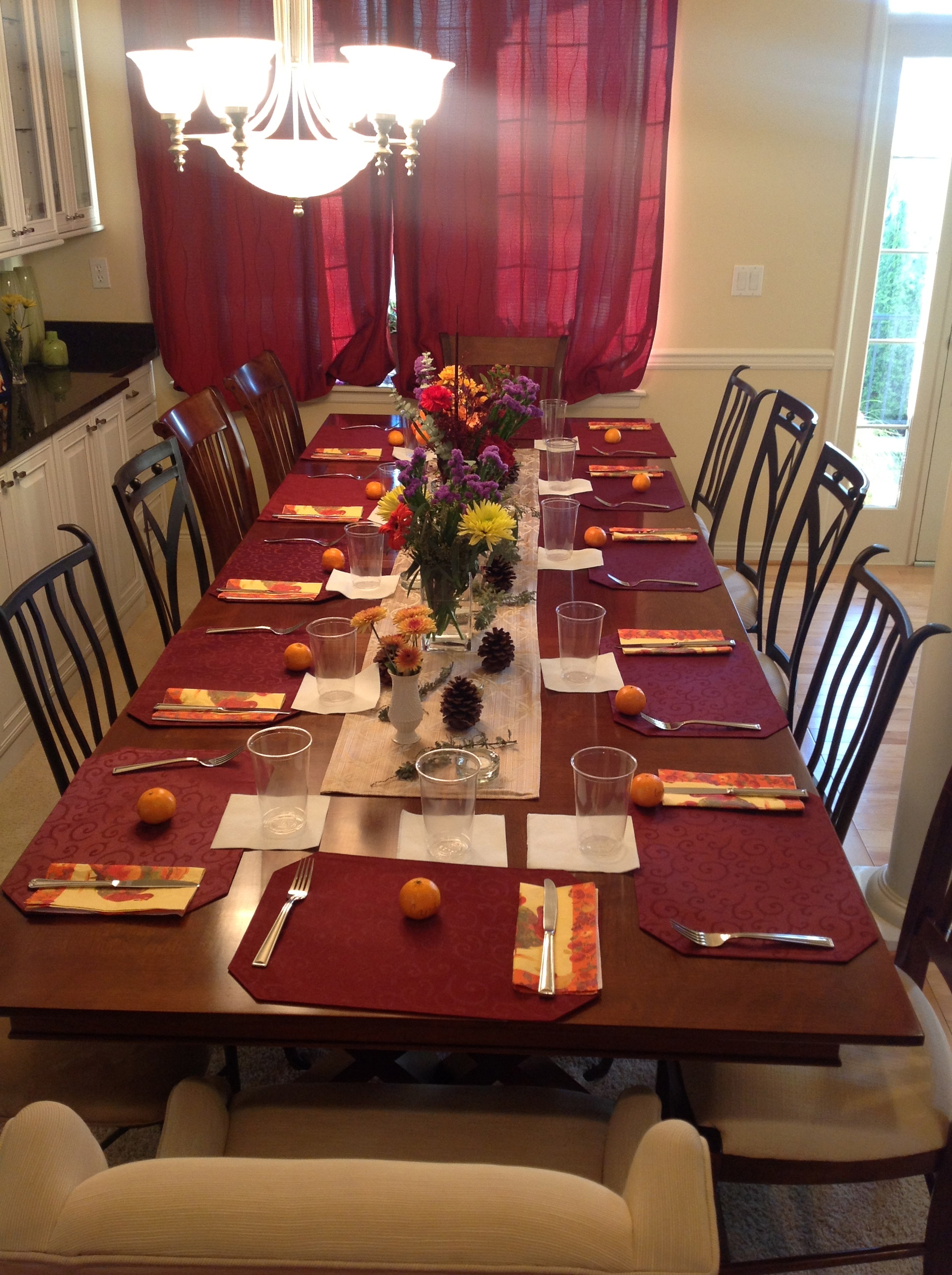 Thanksgiving table 2013