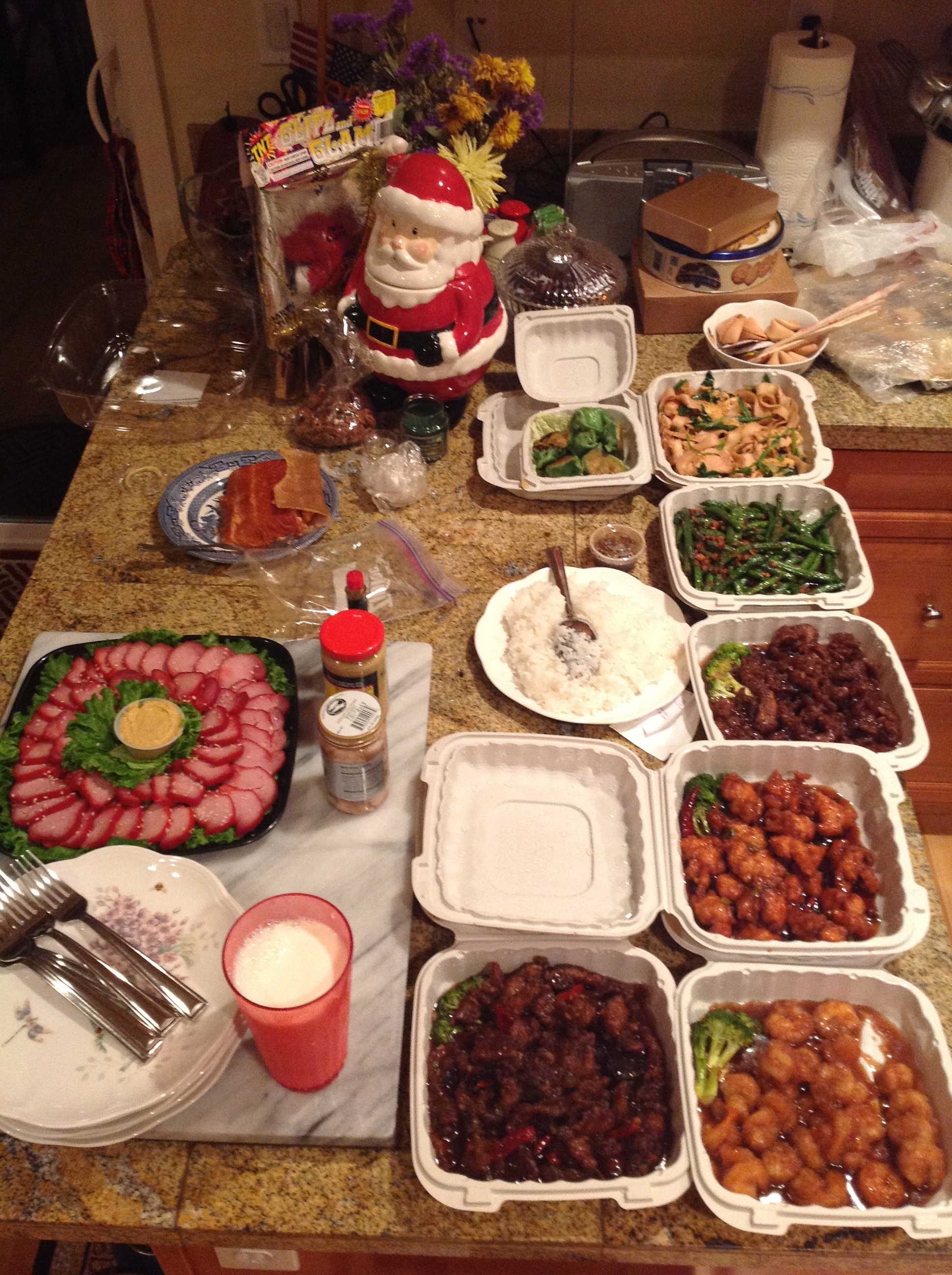 Chinese food to welcome 2014!