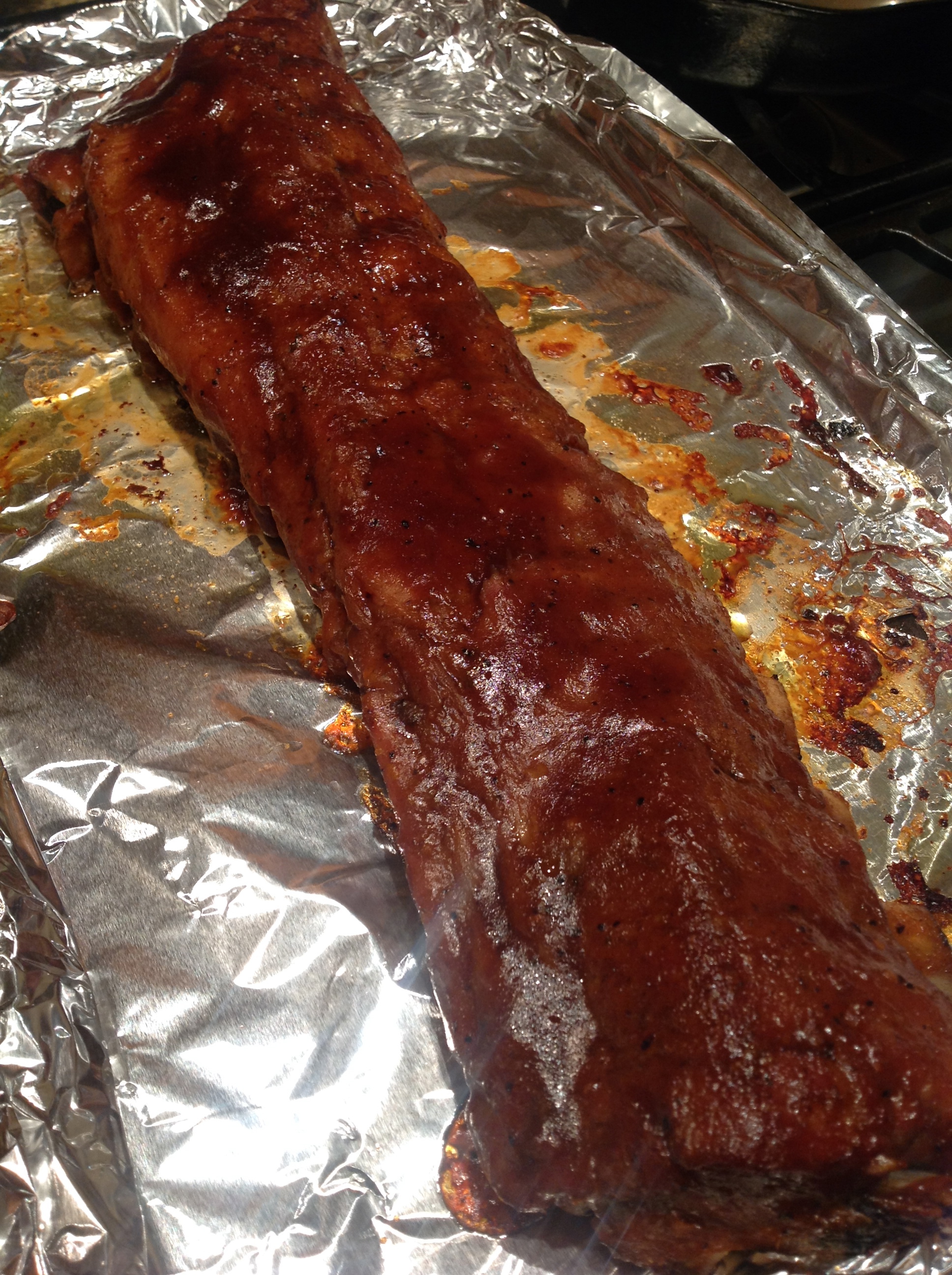 Oven Baked ribs