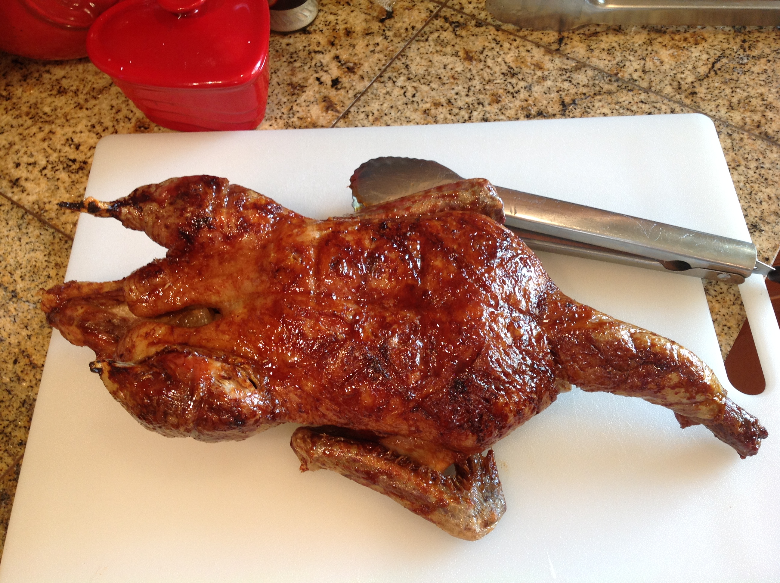 roast duck for dinner!