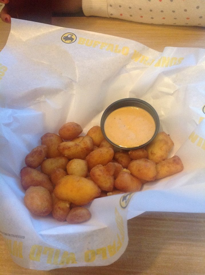 yummy fried cheese curd