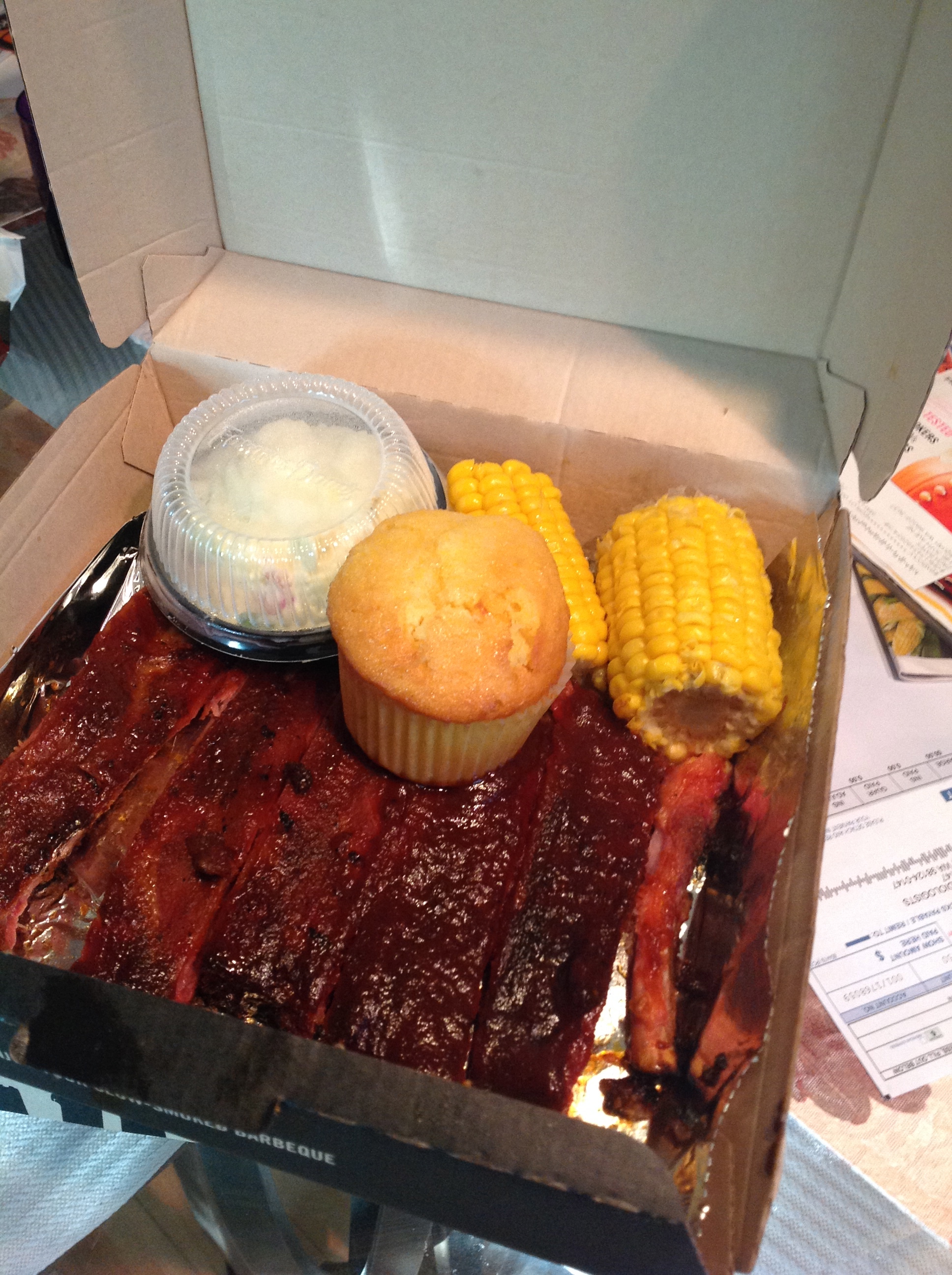 famous Daves ribs!