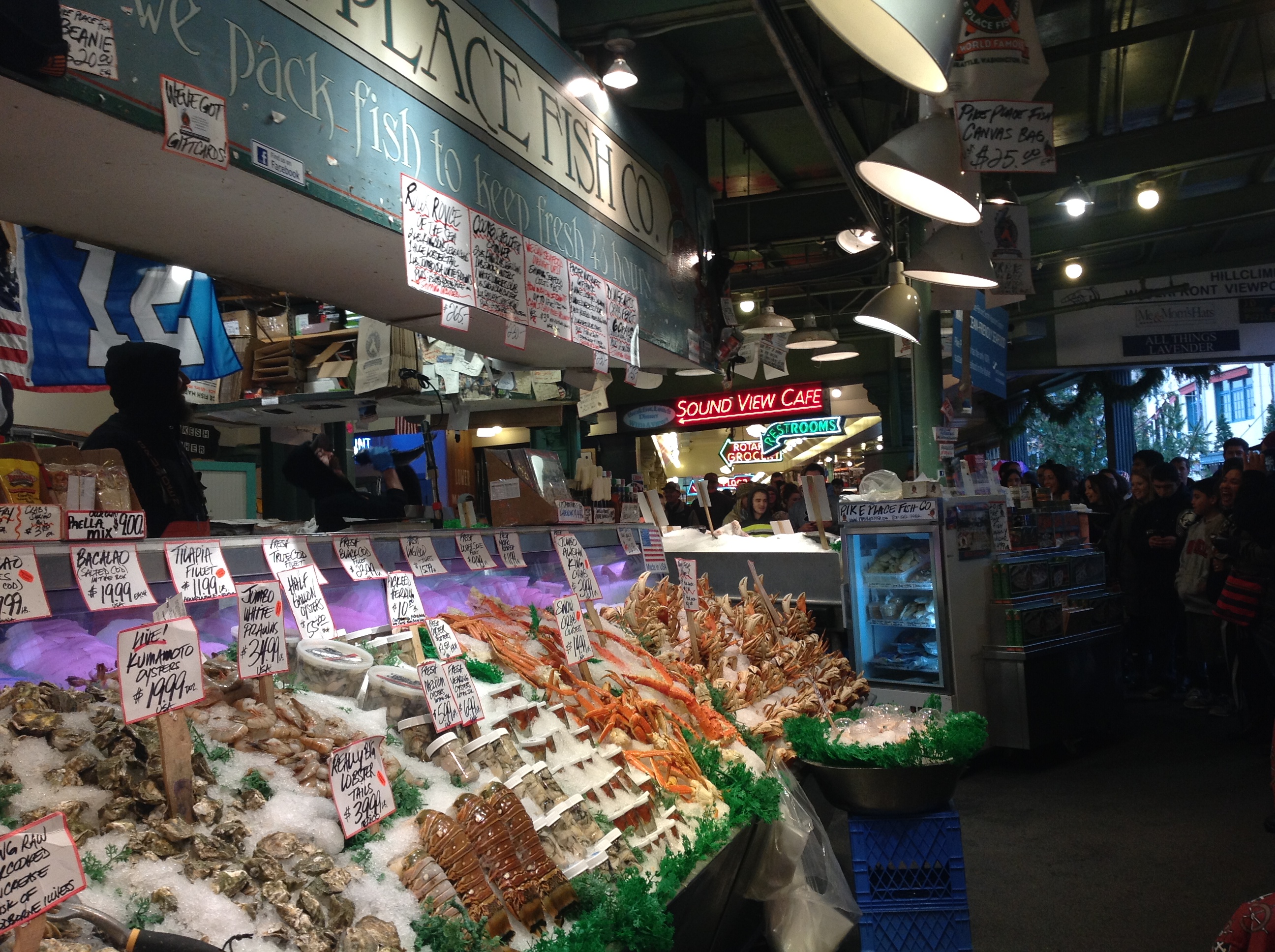 Pike Place market!