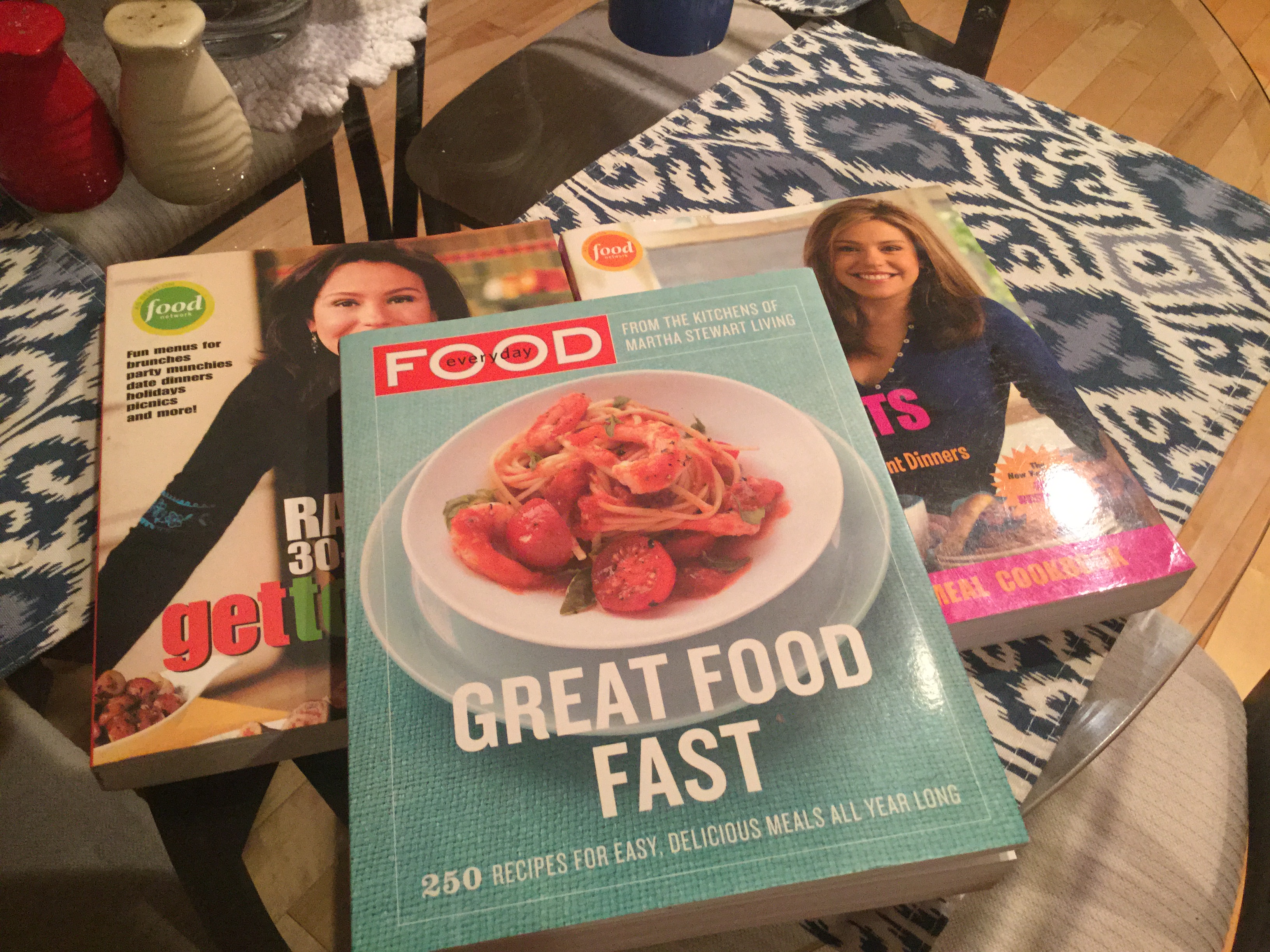 Ny new cookbooks from the thrift store!