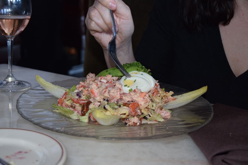 SIL's order:Lobster salad